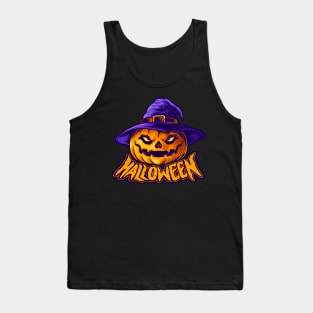 Stickers Halloween Chillin', Killin' Sticker Tank Top